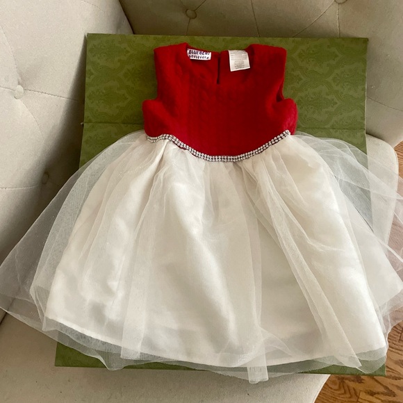 2-Piece Toddler Girl Coat & Dress Christmas or Winter Wedding Outfit 4T - Picture 4 of 7